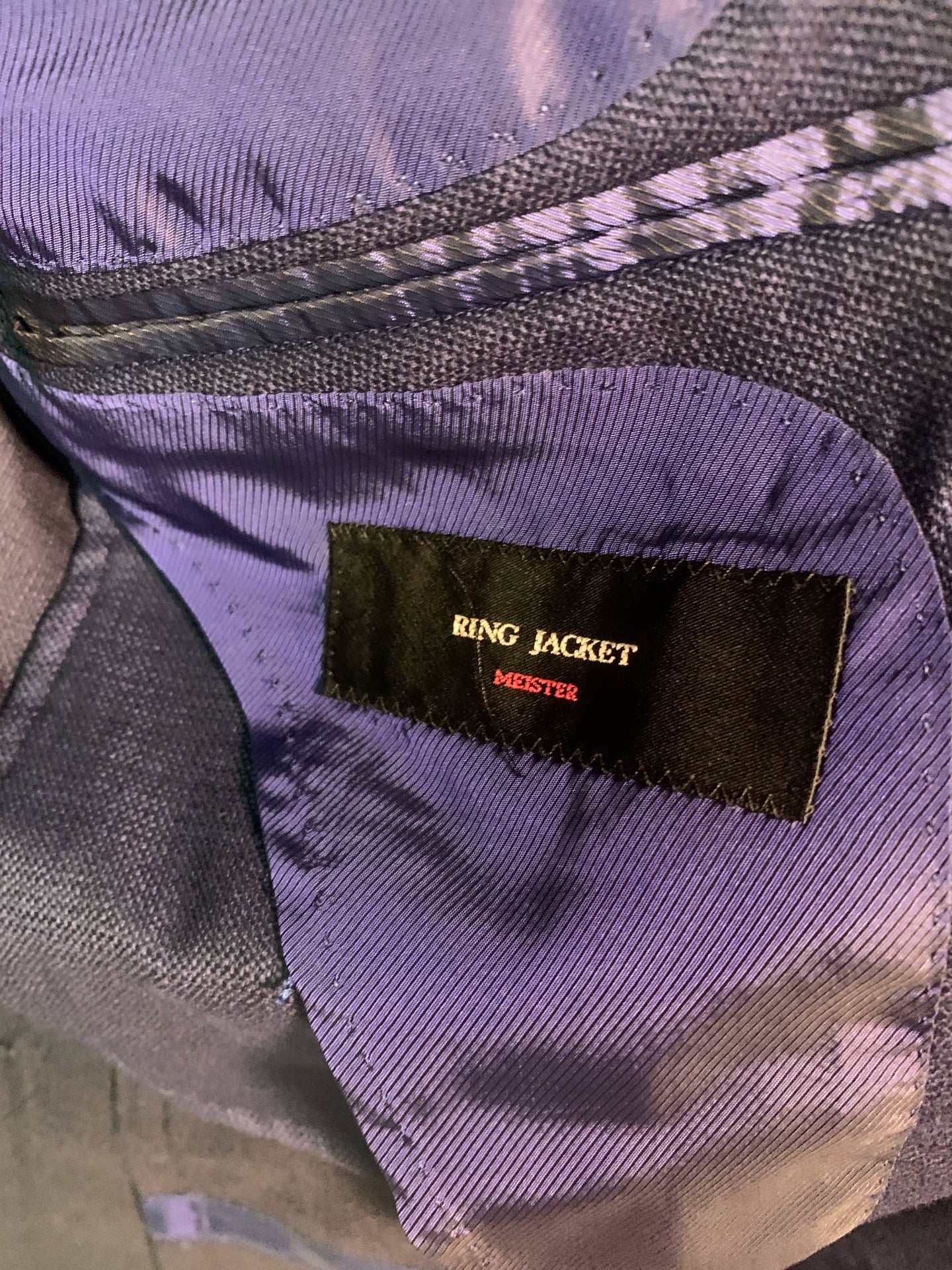 high-end double-breasted blazer by Ring Jacket