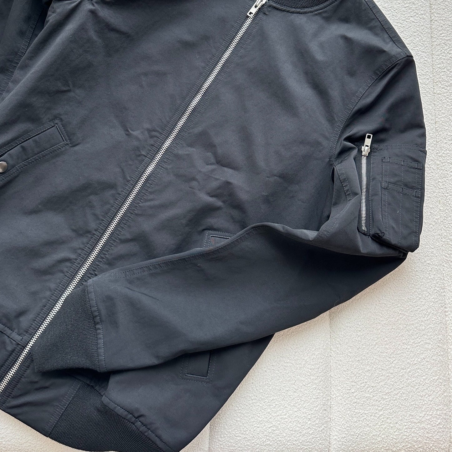 Rick Owens Men's Zip Flight Jacket