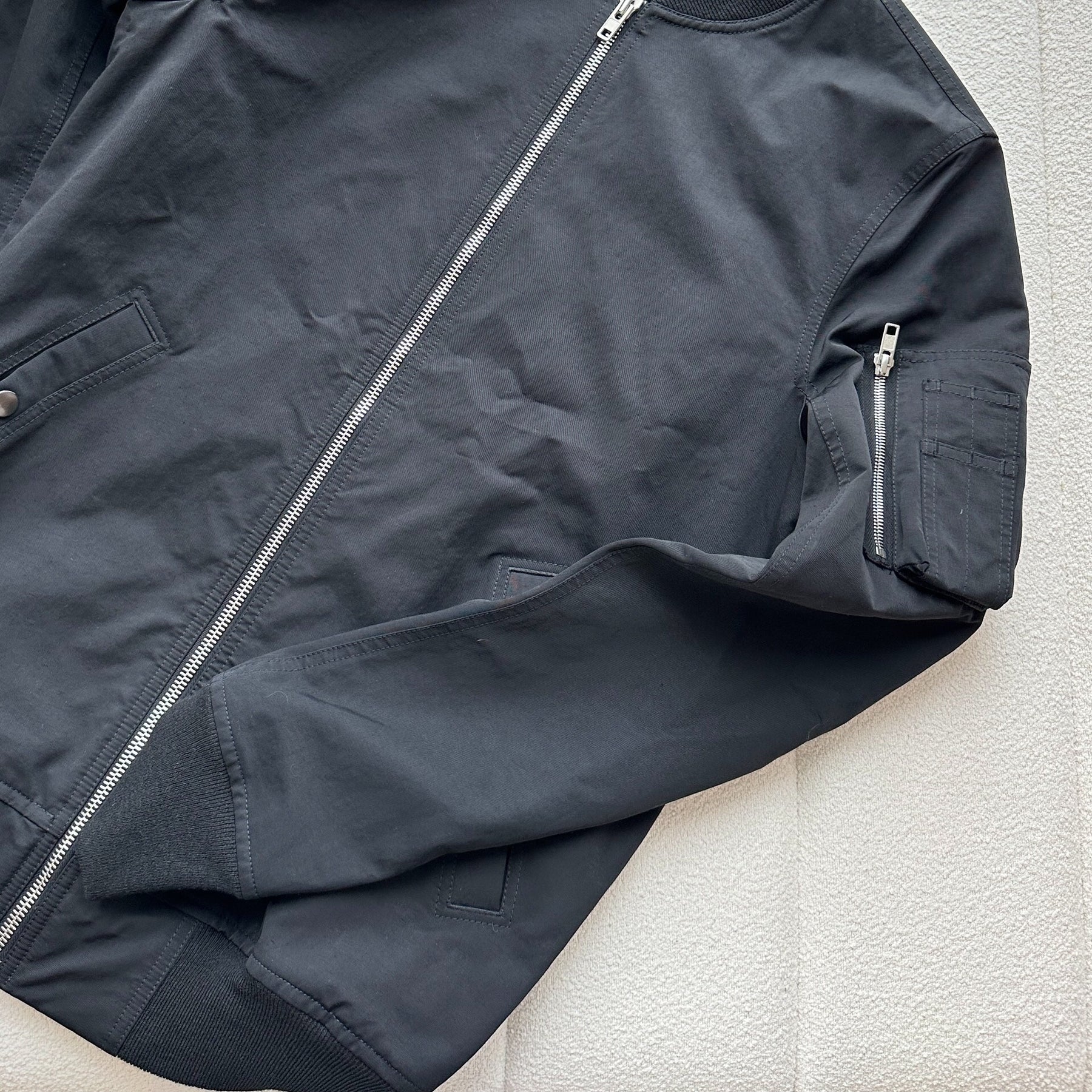 Rick Owens Men's Zip Flight Jacket
