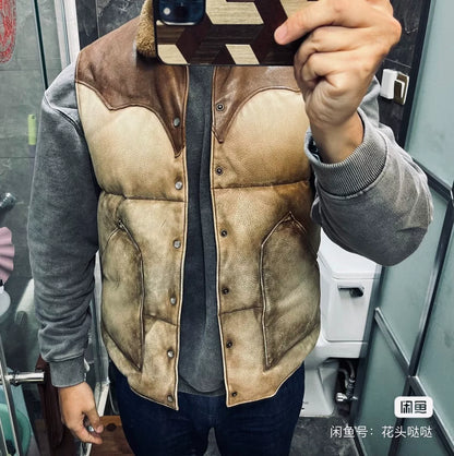 RRL American Retro Down Vest