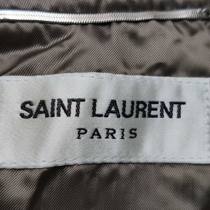 Saint Laurent Paris Brown Bomber Jacket
