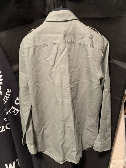 tom ford military style classic shirt size 39