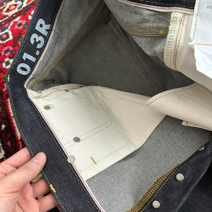 visvim wide denim pants w34l30