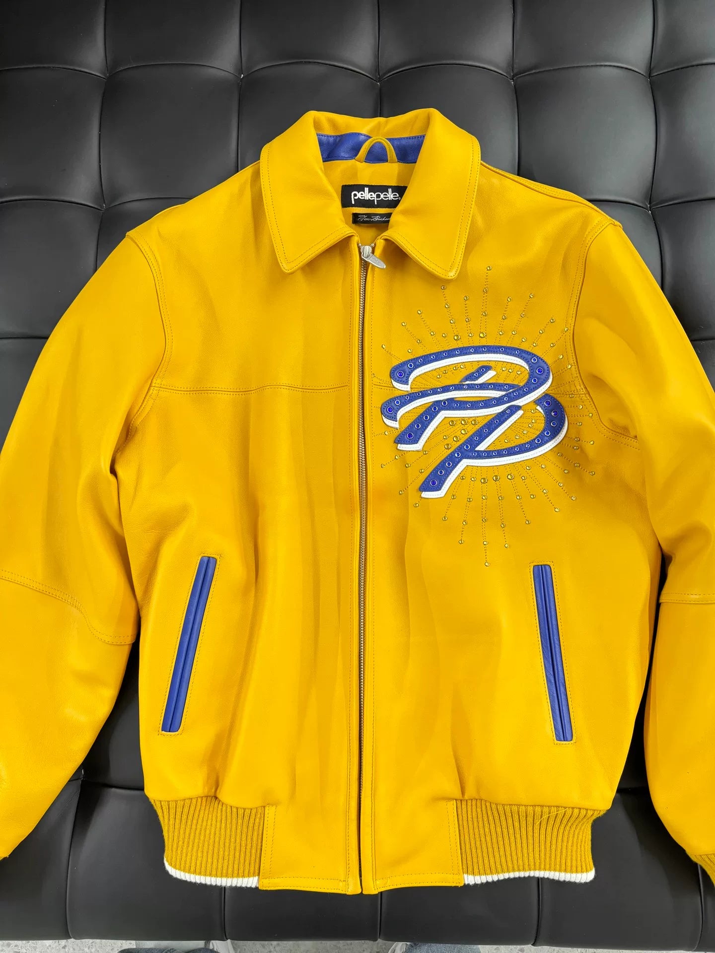 Pelle Pelle Limited Edition Yellow Leather Jacket