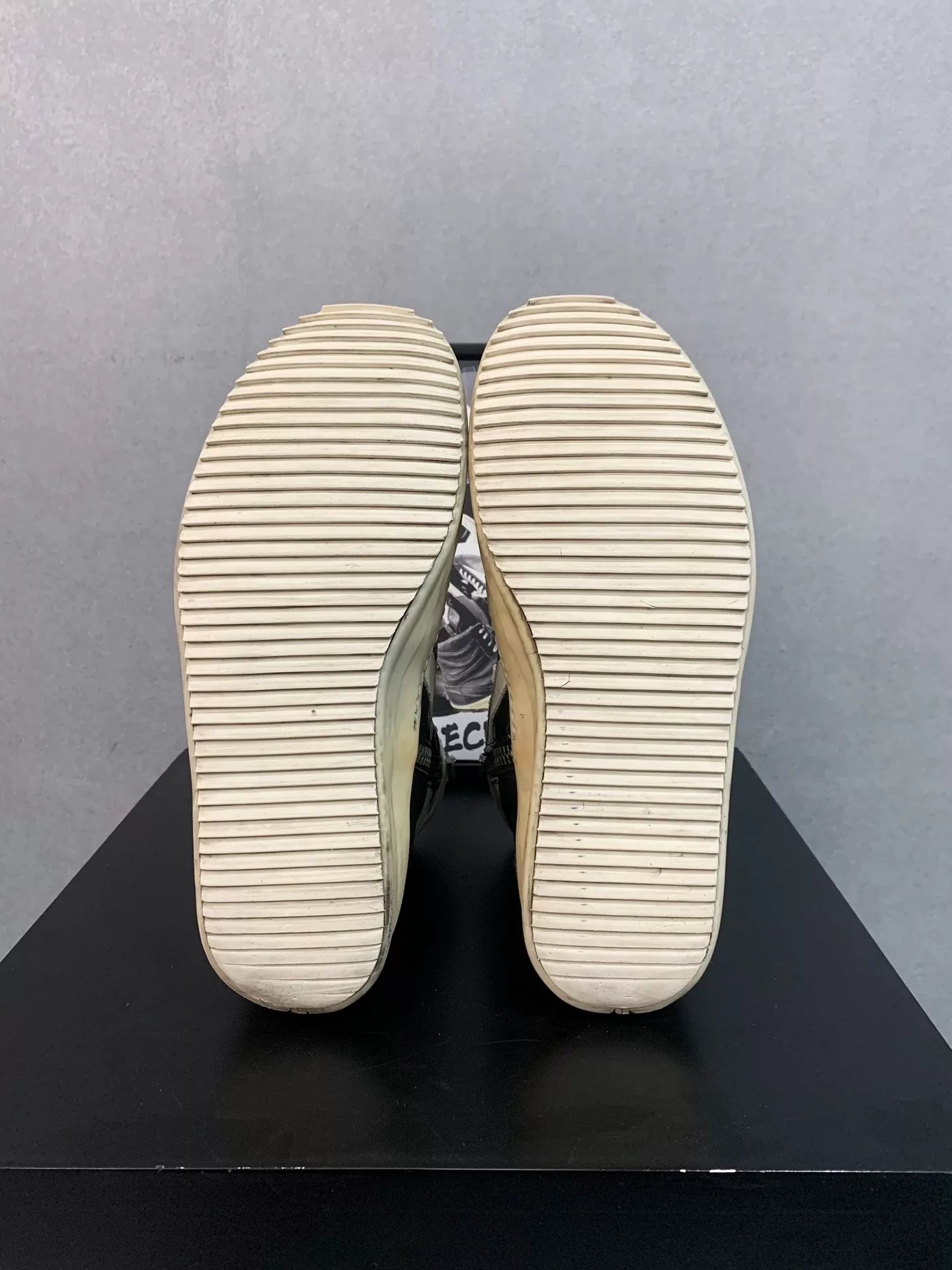 Rick Owens Geobasket High Top Sneakers