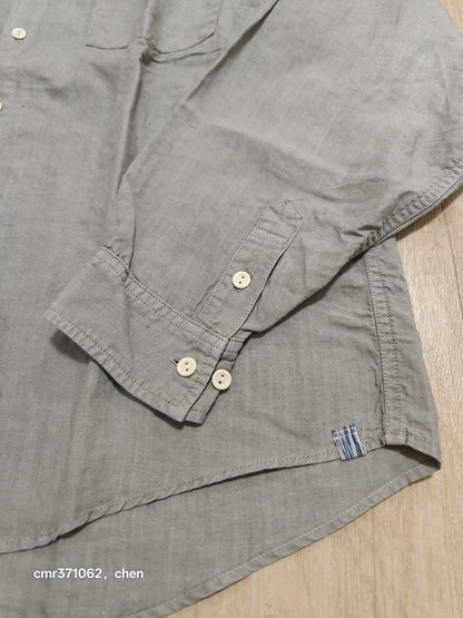 VISVIM 23SS PALMER SHIRT L/S DMGD LINEN