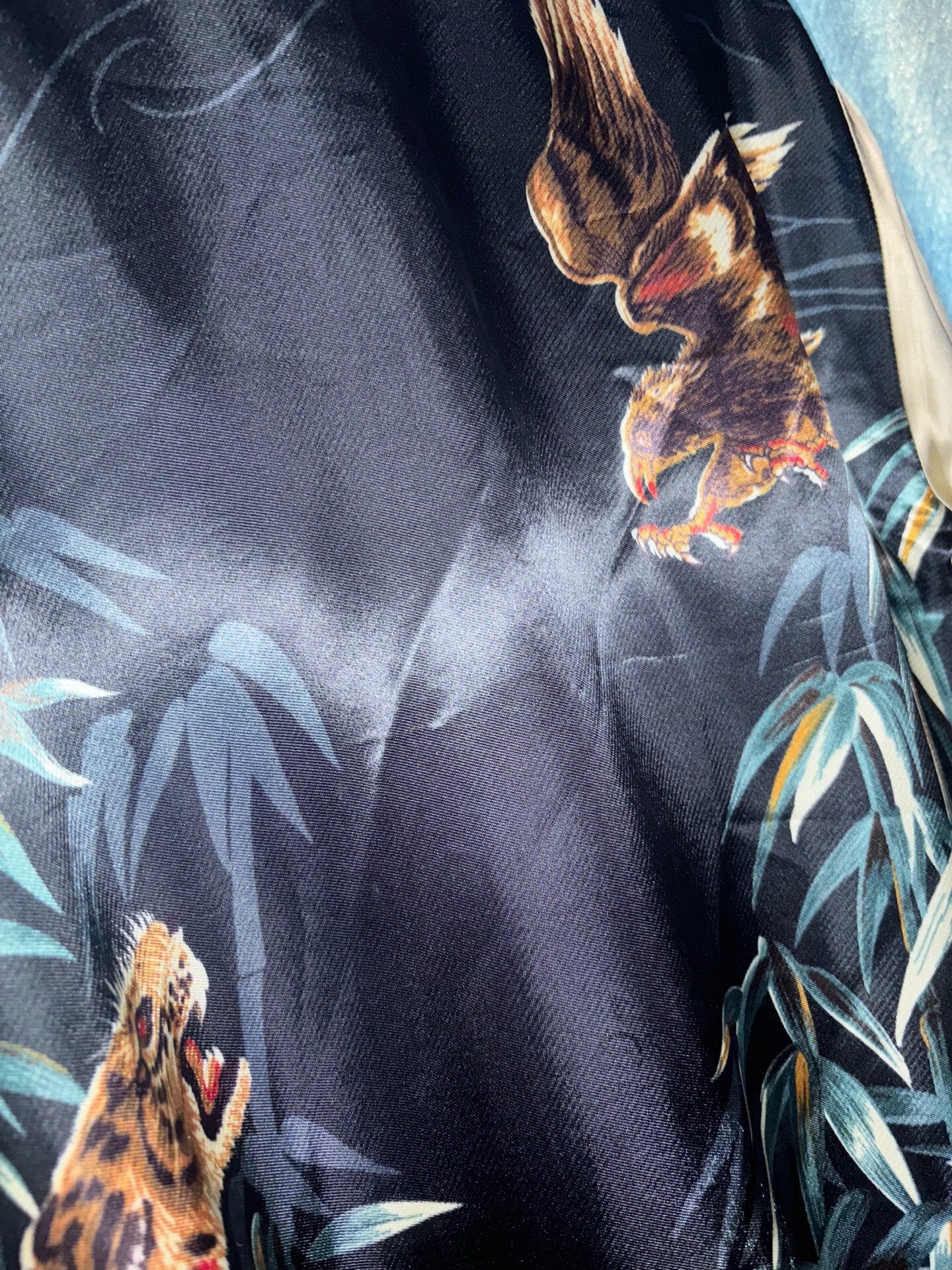 saint laurent tiger eagle bomber jacket