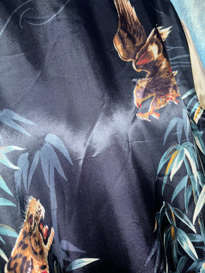 saint laurent tiger eagle bomber jacket