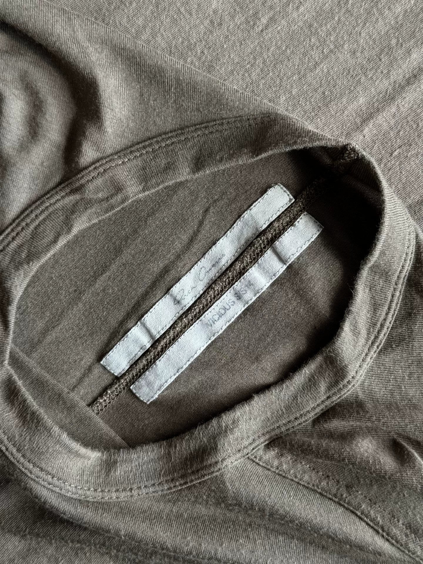 Rick Owens Men's Long Crewneck T-shirt