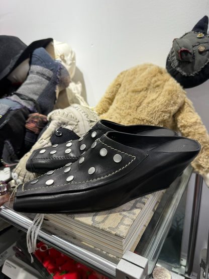 Rick Owens Studded Slide Sandals