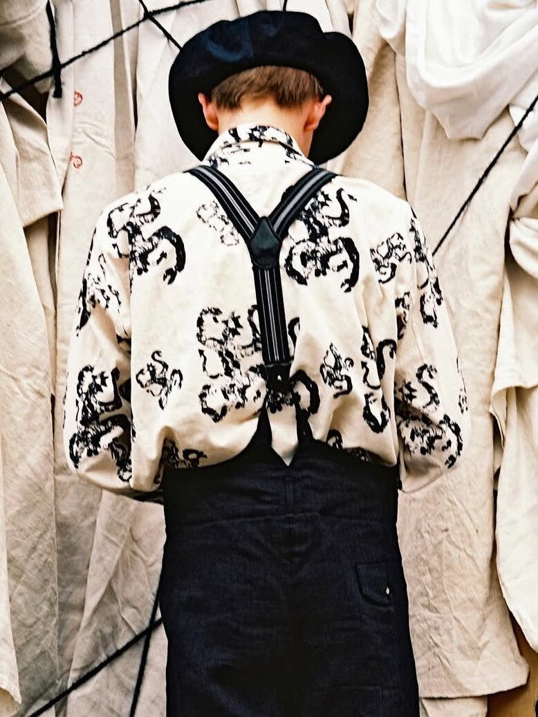 limited edition printed shirt by john alexander skelton