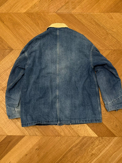 visvim 22AW Jumbo Coverall Denim Jacket