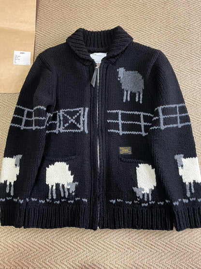 WTAPS Cowichan Sweater Wool Cardigan