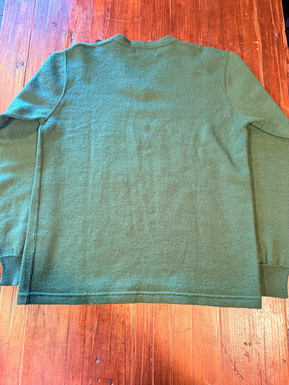 RRL Ralph Lauren Green V-neck Sweater