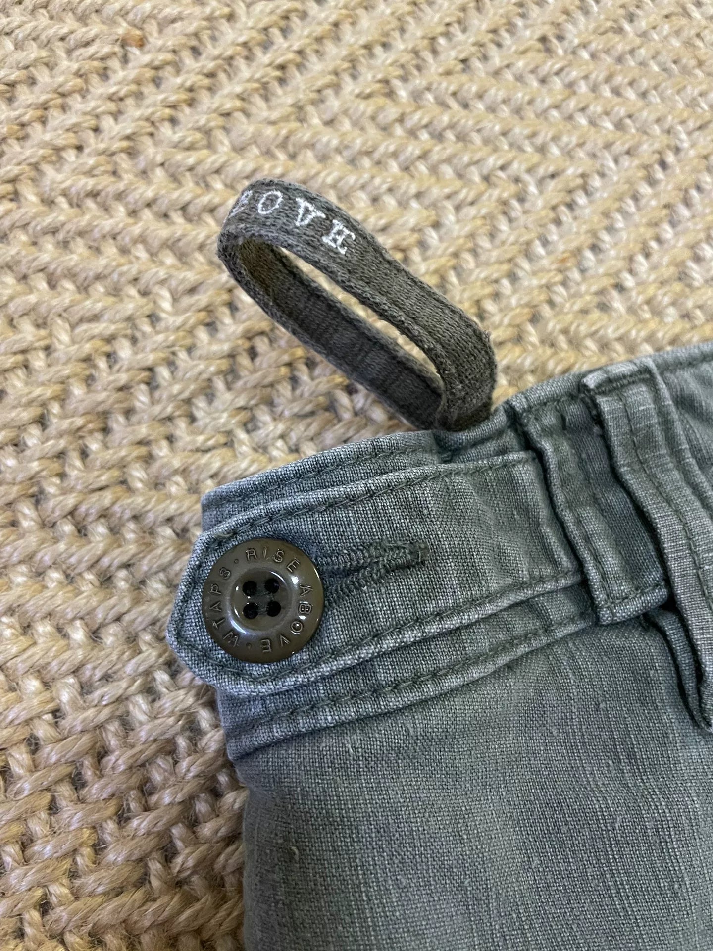WTAPS 2009 1ST BUDS Washed Shorts