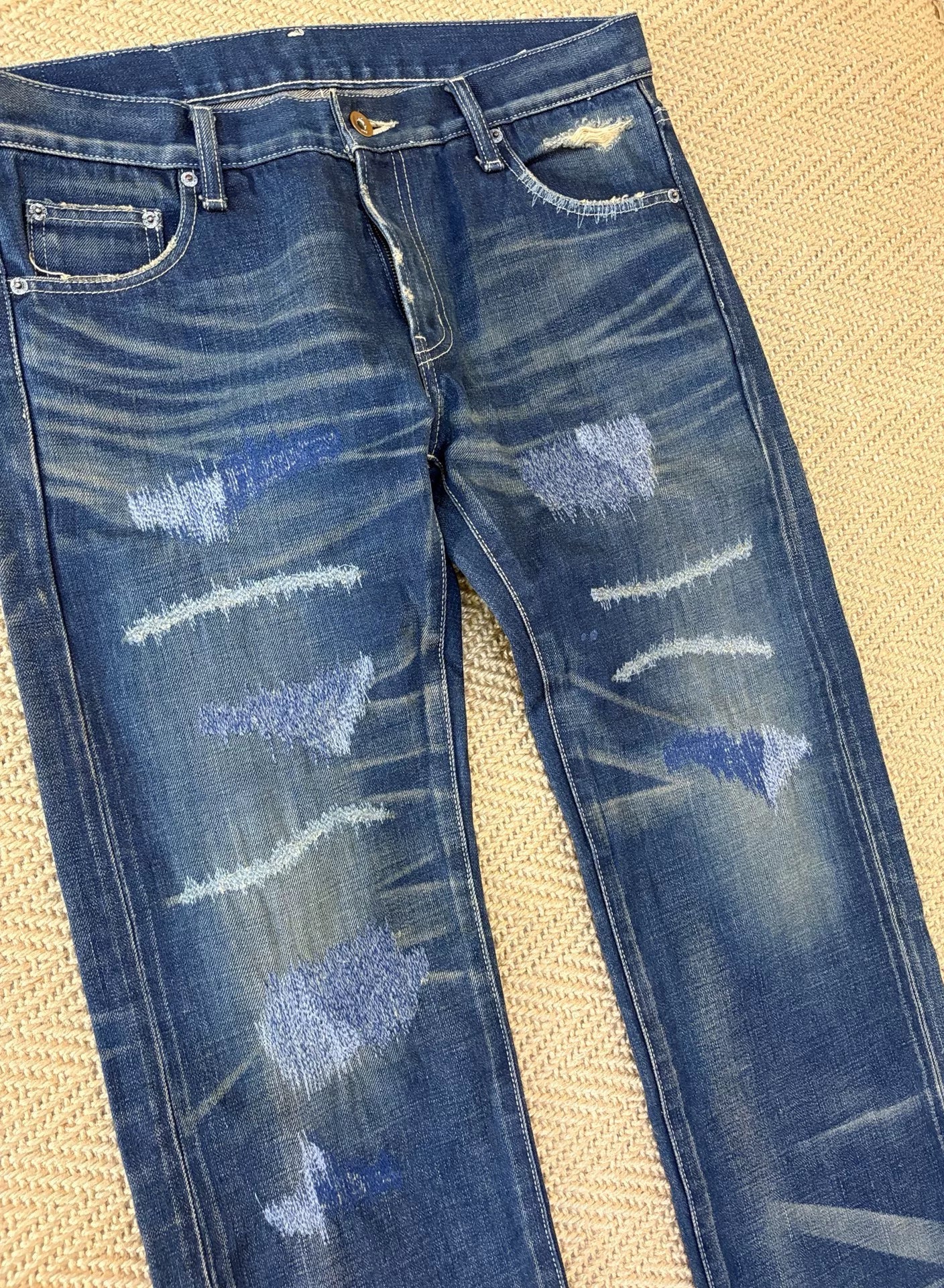 Neighborhood 2007 Distressed Denim Jeans