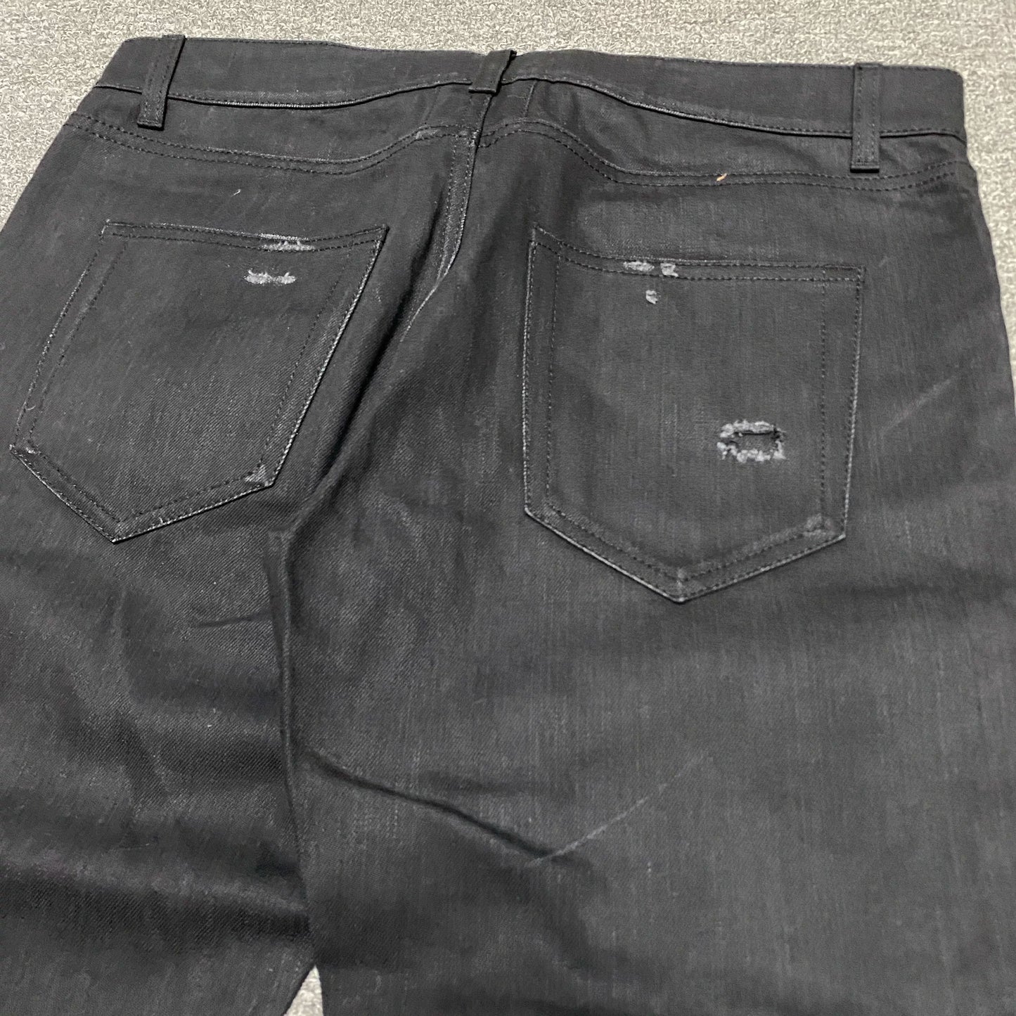 SAINT LAURENT 17SS Distressed Jeans