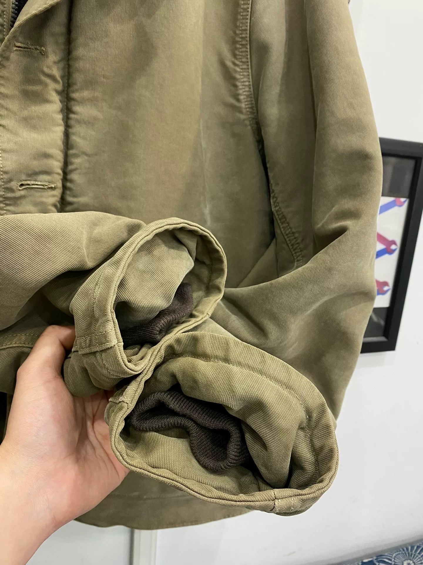 visvim deckhand alpaca wool jacket