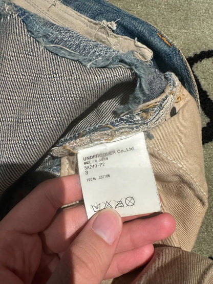 distressed blue denim jeans size 3