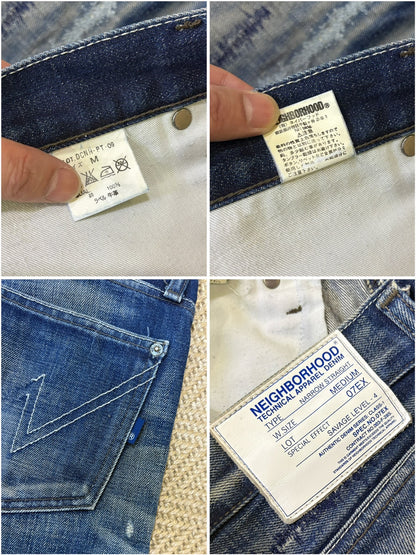 Neighborhood 07 FLASH Washed Denim