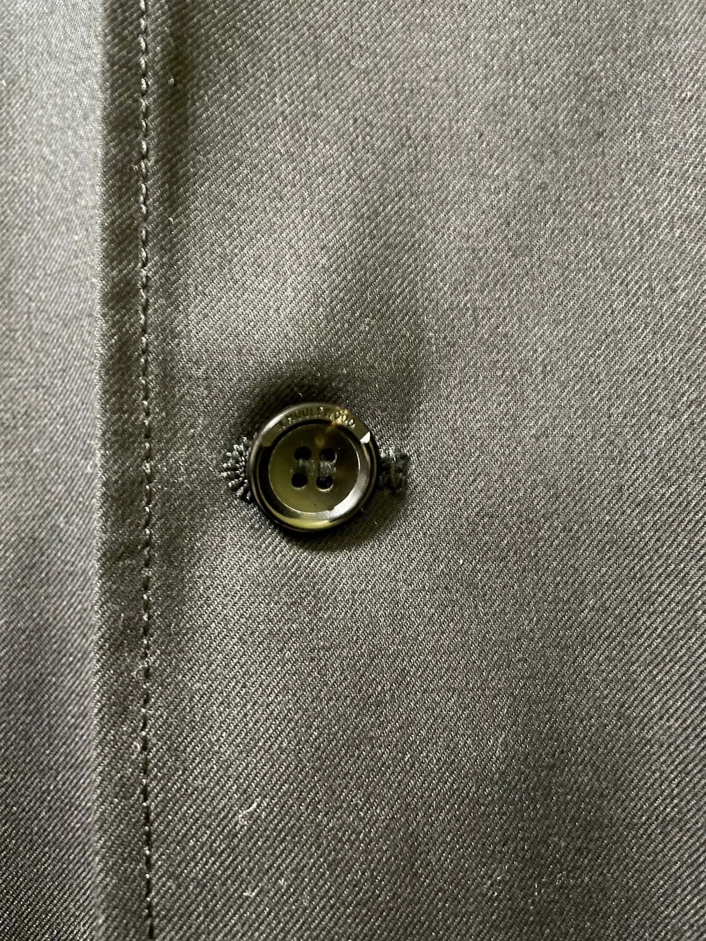 n.hoolywood 22SS Wool Balmacaan Chesterfield Coat