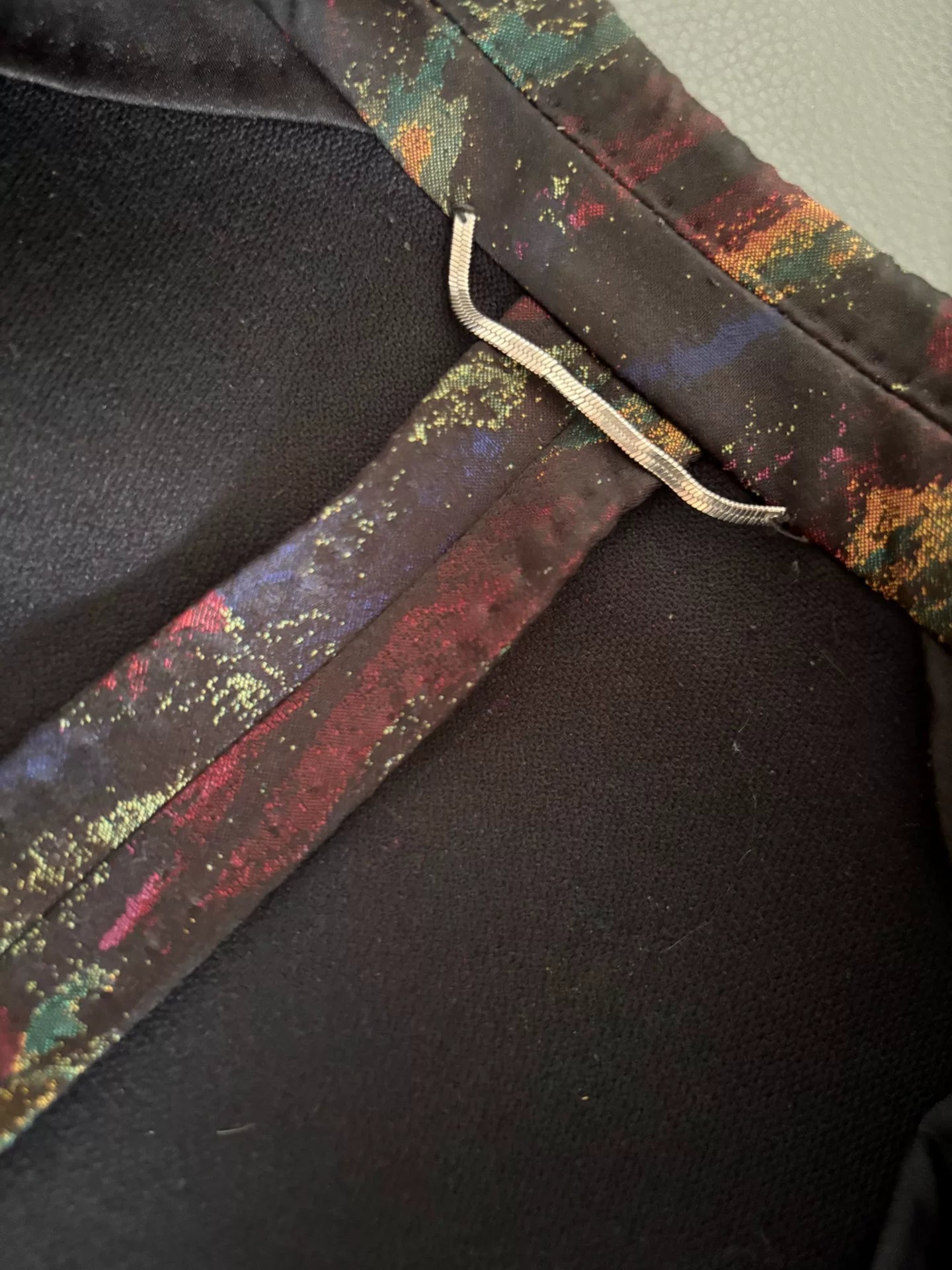 saint laurent slp2014ss artistic blazer jacket