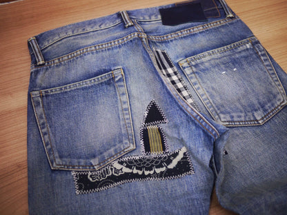 Visvim SOCIAL SCULPTURE D7 Denim Pants