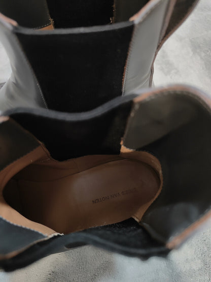 Dries Van Noten Chelsea Round Toe Boots