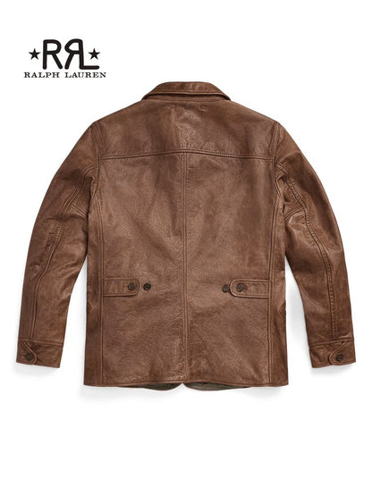 RRL Ralph Lauren Brakeman Leather Jacket