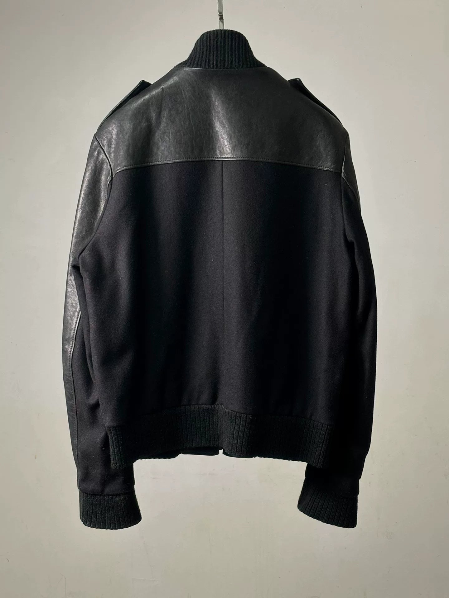 maison margiela 2014 zip jacket in wool