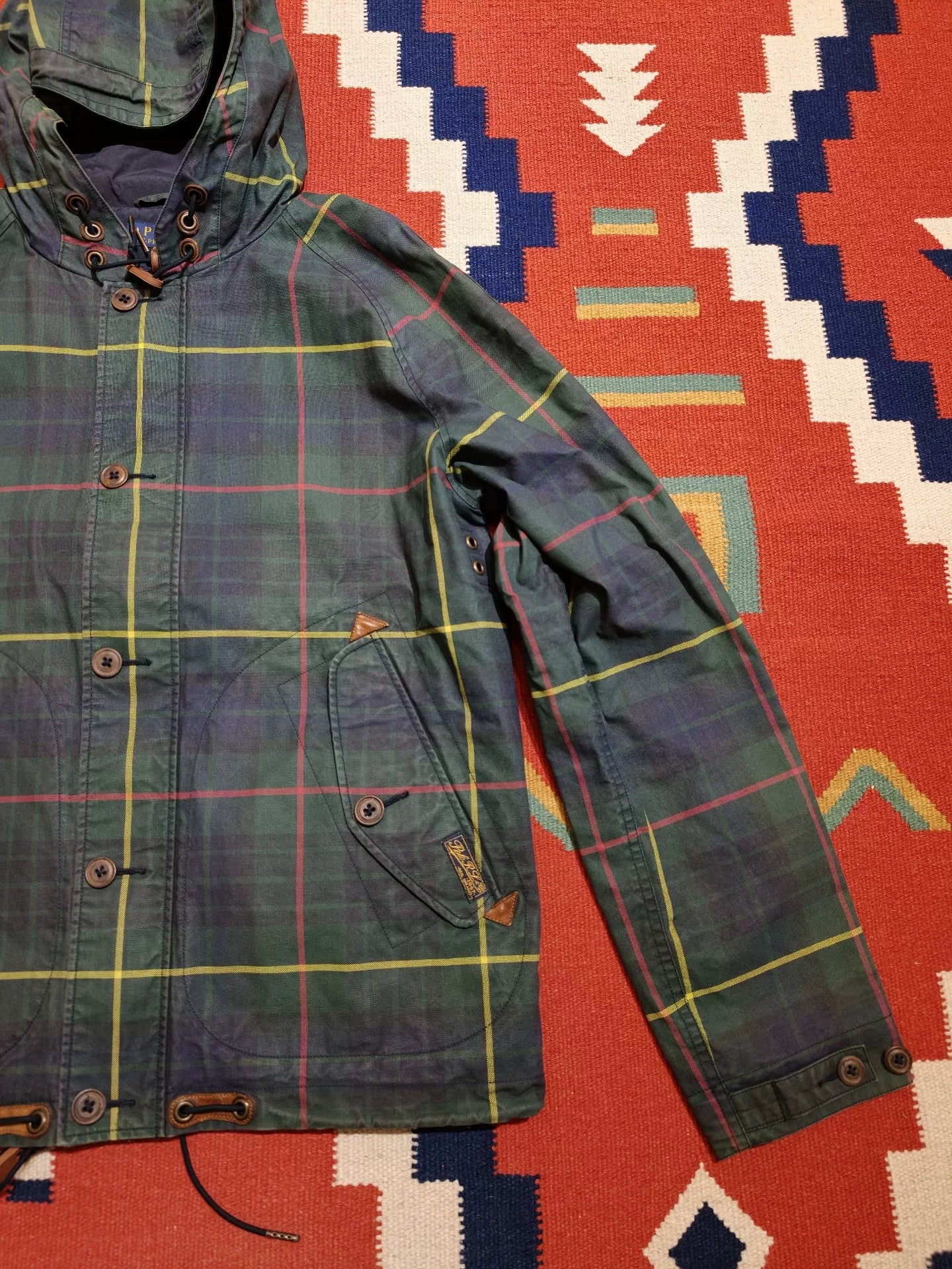 Polo Ralph Lauren Classic Plaid Hooded Jacket