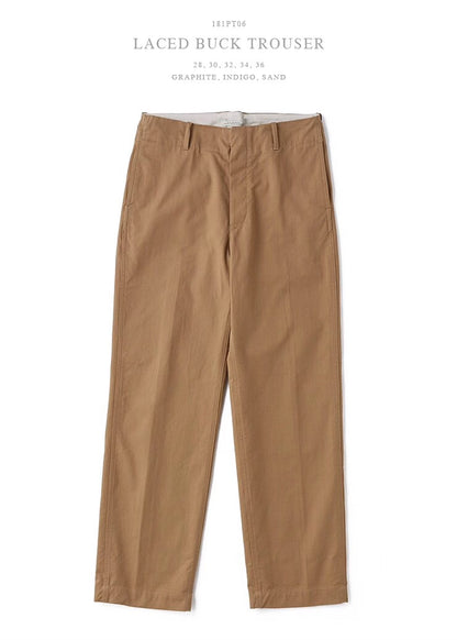OLD JOE Back-Fastened Denim Pants