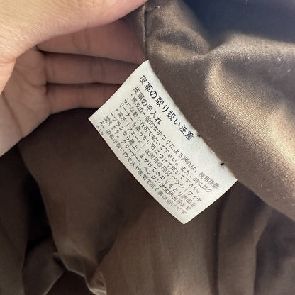 vintage katharine hamnett leather jacket