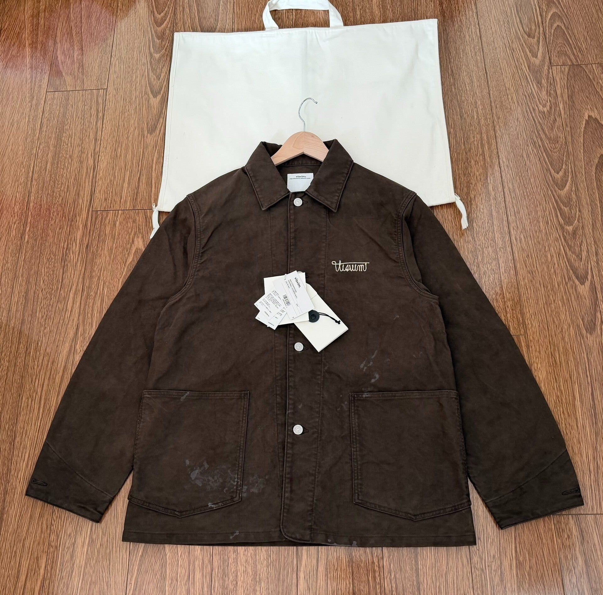 Visvim Mud Dyed Corduroy Jacket