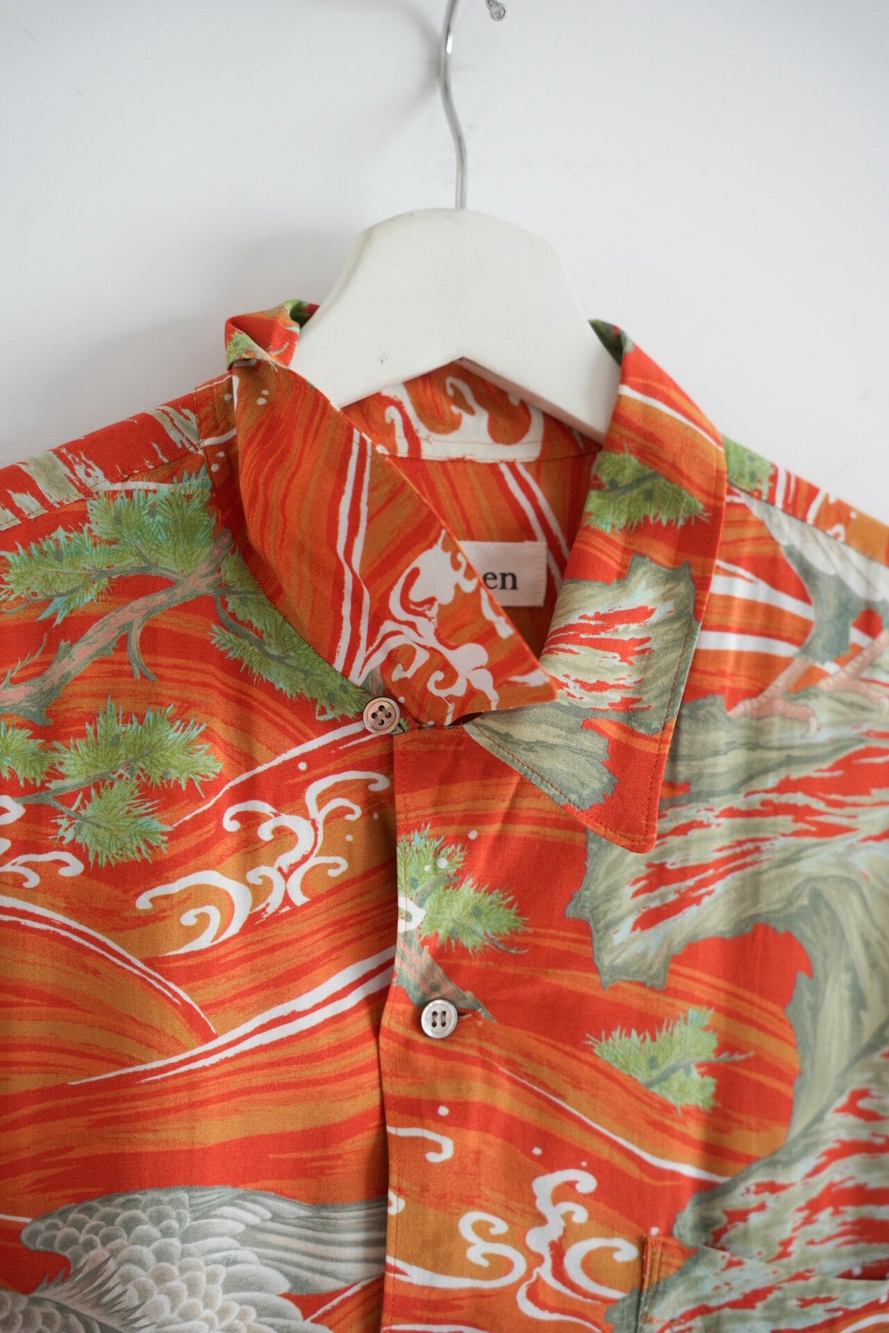 Yohji Yamamoto 00s Eagle Print Shirt