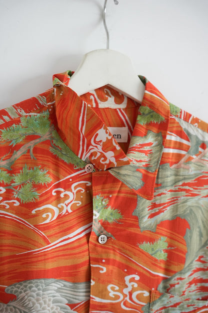 Yohji Yamamoto 00s Eagle Print Shirt