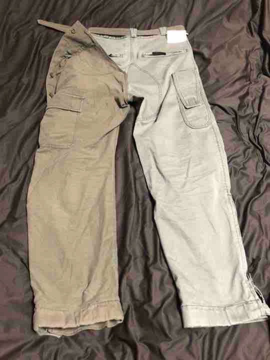 maisonmiharayasuhiro classic patchwork cargo pants