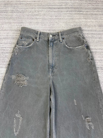 acne studios baggy wide-leg jeans 2022