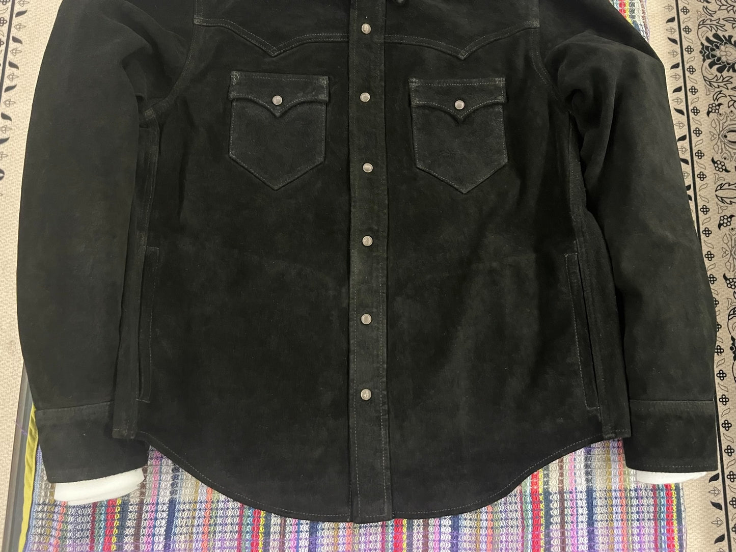 RRL Spring 2026 Nubuck Western Shirt Jacket
