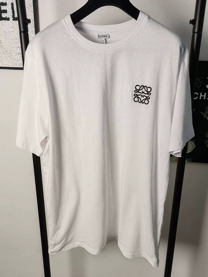 Loewe Logo Embroidered Short Sleeve Shirt