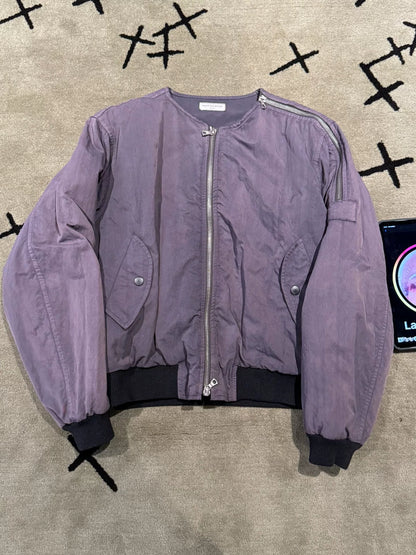 drapes van noten bomber jacket with reflective detailing