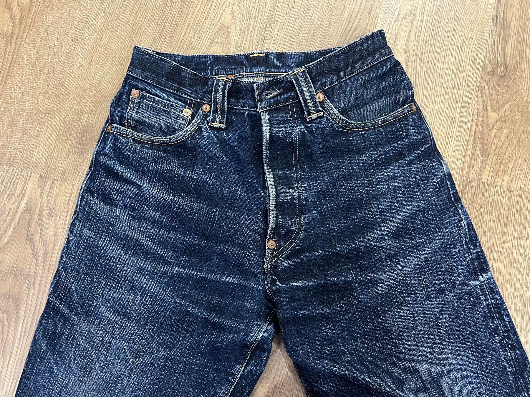 The Real McCoy Joe McCoy 900 1930s High Waist Jeans