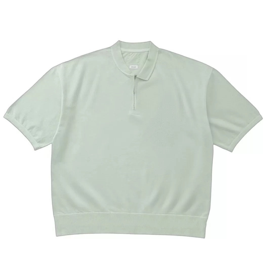 VISVIM MONDO HENLEY ZIP Short-Sleeve T-Shirt