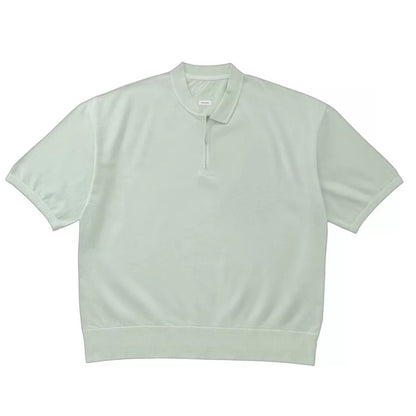 VISVIM MONDO HENLEY ZIP Short-Sleeve T-Shirt