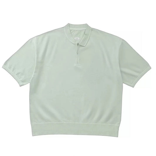 VISVIM MONDO HENLEY ZIP Short-Sleeve T-Shirt