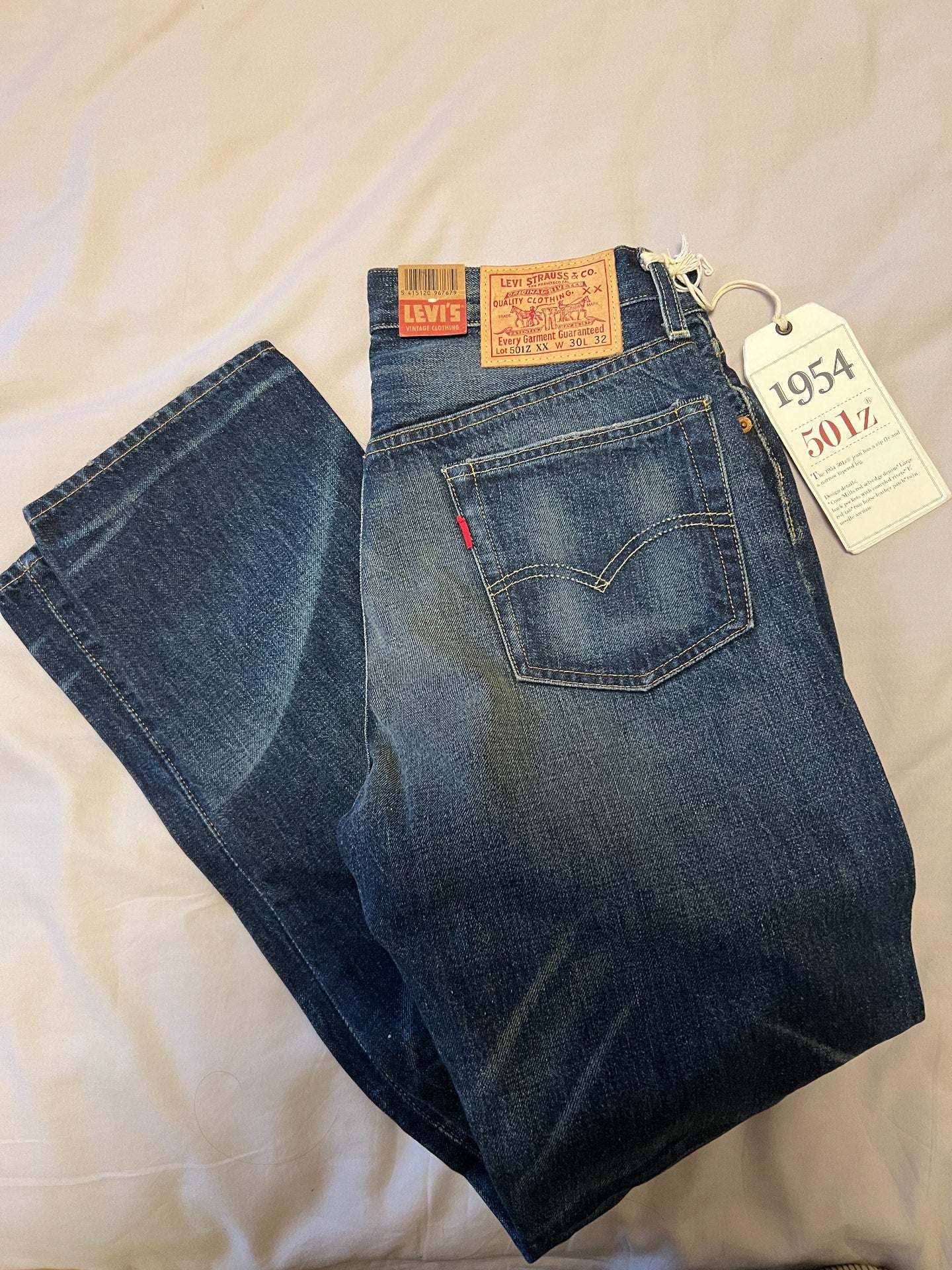 Levi's LVC 1954 501Z USA Made