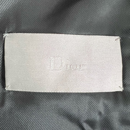 Dior Black Wool Epaulet Flight Jacket