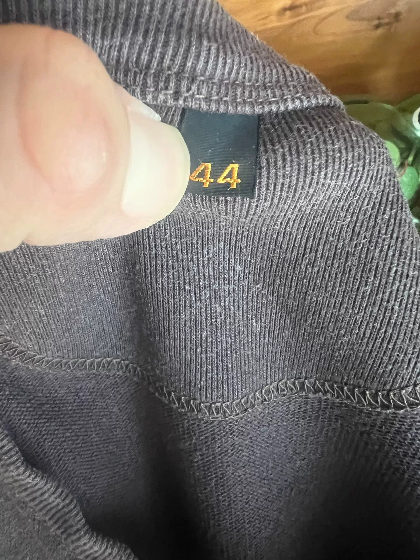 vintage washed henley long sleeve shirt