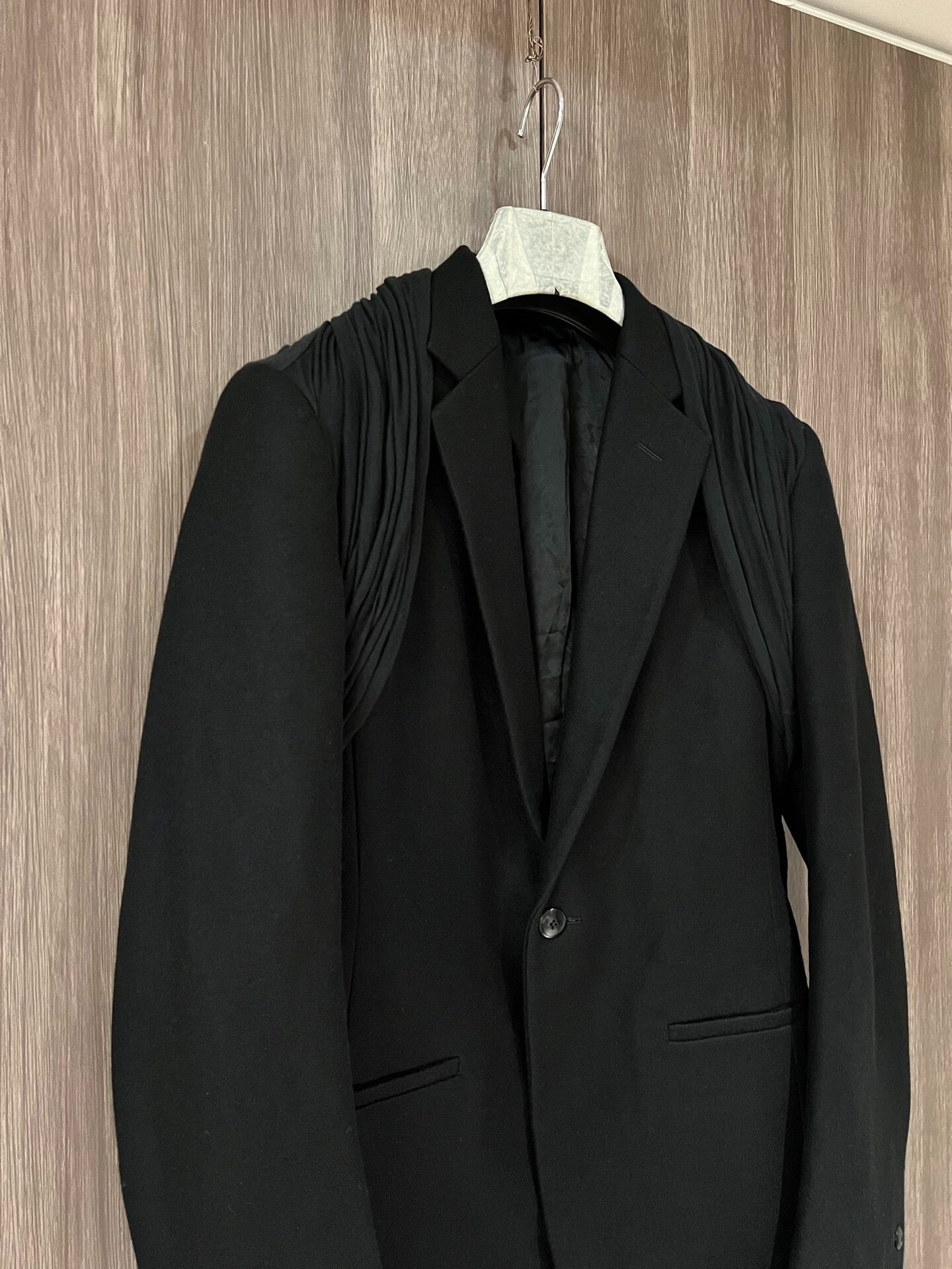 Rick Owens Black Tailored Suit Jacket