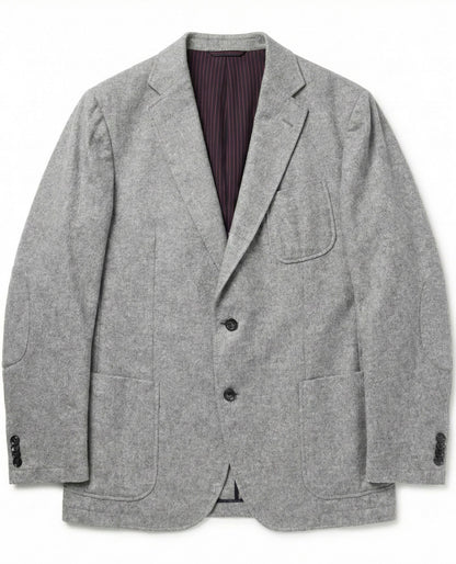 gray wool blazer by Ermenegildo Zegna
